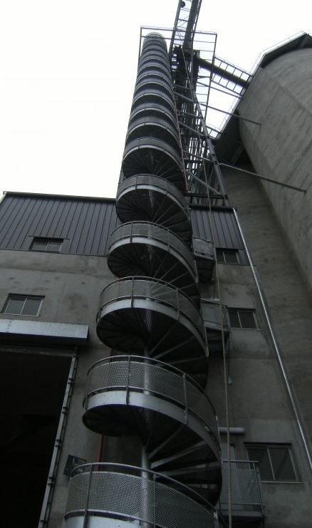 Escalier hélicoïdal ysotole - ysofer esca - passage 1up ou 2up_4