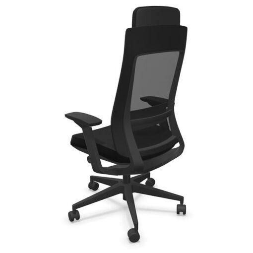 Fauteuil de bureau ergonomique ANDREA - synchrone automatique, blocable 3 positions - neuf_4