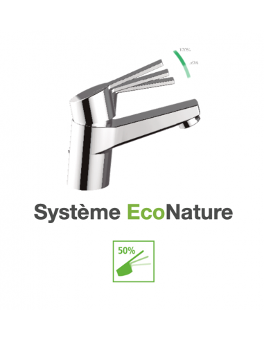 Robinet 3 voies CHEF chromé - Mitigeur avec douchette flexible, semi professionnel_4