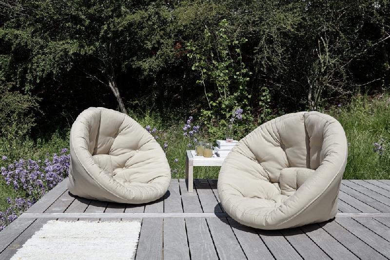 Fauteuil convertible Nido OUT - Couleur blanche - Résistant, design et imperméable_4