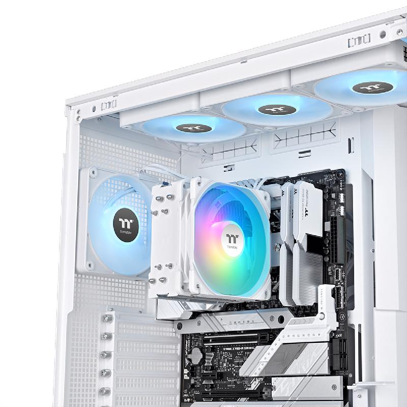 Thermaltake UX400 ARGB Sync Snow White Refroidisseur CPU, Blanc_4