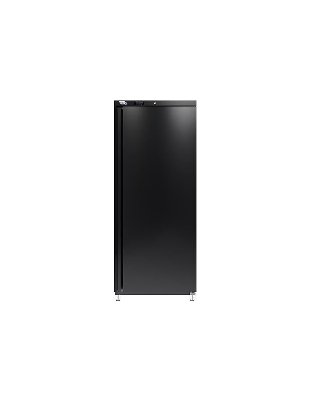 Armoire réfrigérée noire positive 600 litres - 1 porte pleine - Classe énergétique B - Référence AE601PB_4