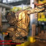 Housse pour robot poteyage - estampage - service machine - tissu technique TIFFON-R et TKS-ALU_4