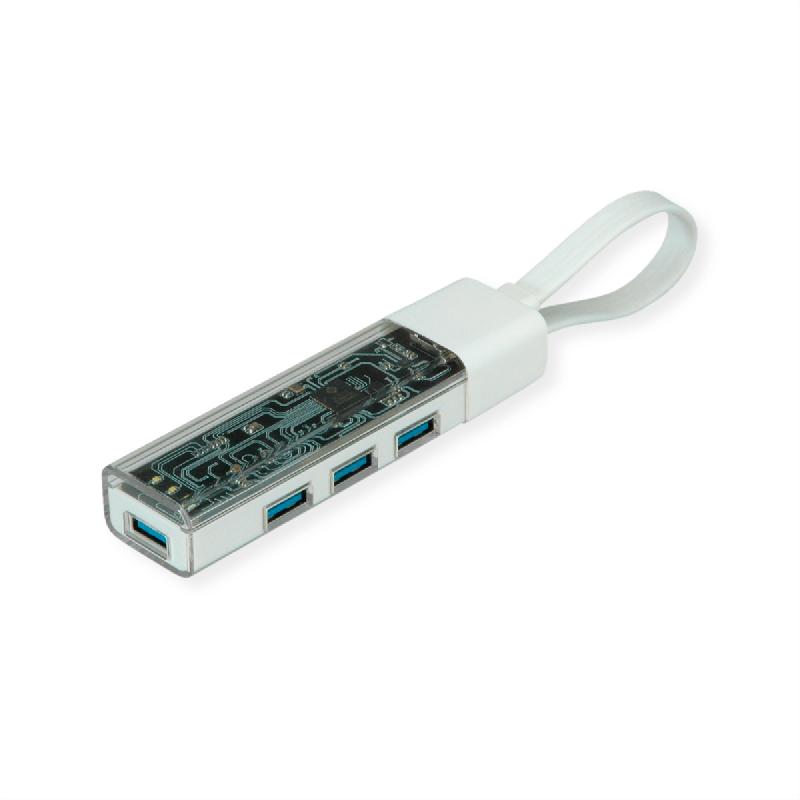 ROLINE Hub USB 3.2 Gen 1, 4 ports, type A+C_4