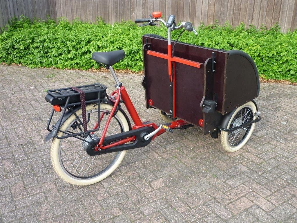 Rickshaw électrique - moteur pédalier SHIMANO E-BIKE SYSTEMS 418 Wh - PMR - Transport adulte handicapé_4