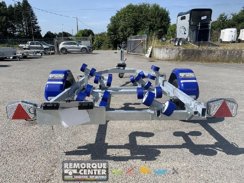 Remorque bateau multi-rouleaux Sun Way Galaxy GS75-21 - PTAC : 750Kg - 1 essieu_4