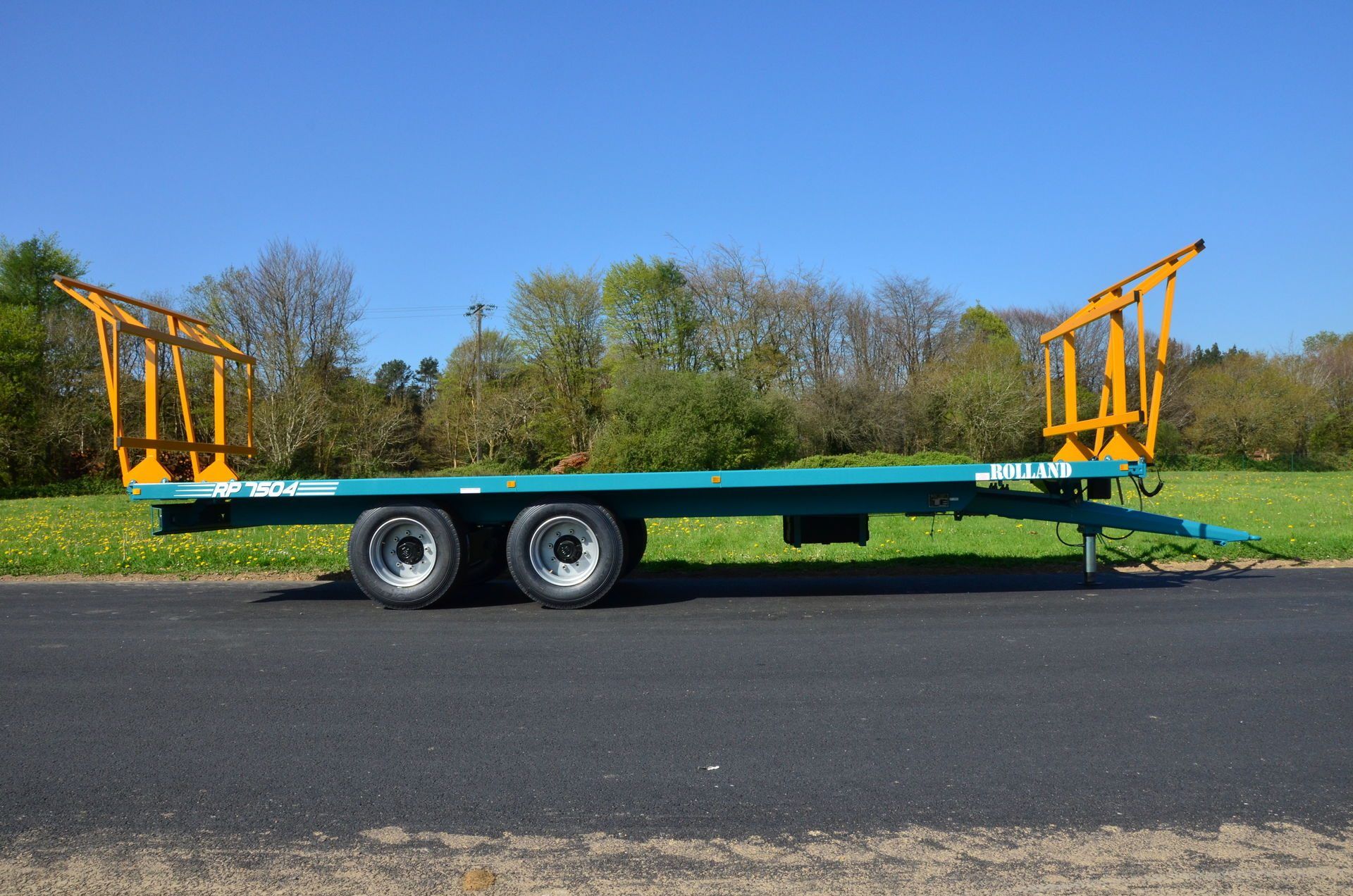 Remorque plateau agricole lsp 7504 - golpais - longueur de caisse 7500 mm - ptac 16000 kg_4