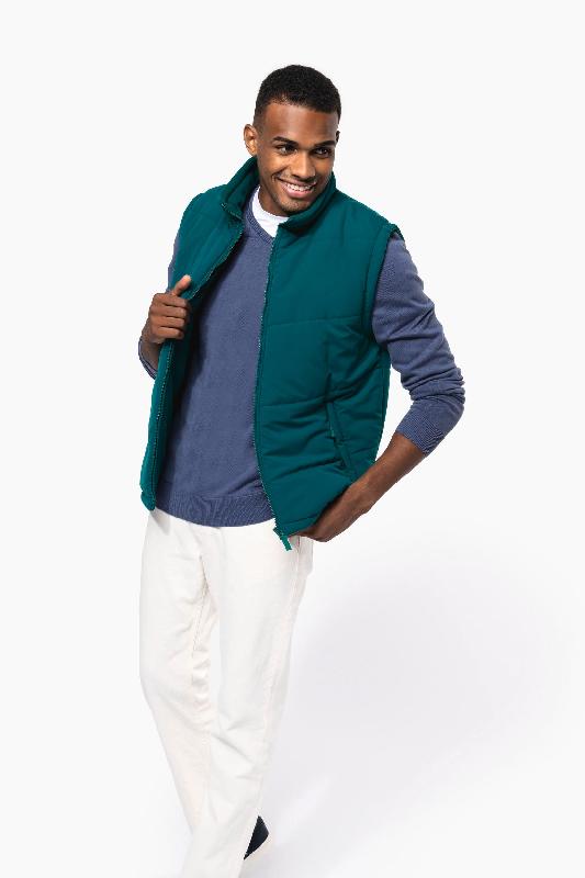 Bodywarmer doublé polaire unisexe - Réf: K6118 - Kariban - Polyester microfibre_4