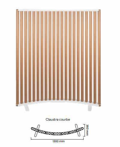 Ganivel - Cloisonnette ajourée en acier avec finition époxy - Fabrication française et recyclable_4