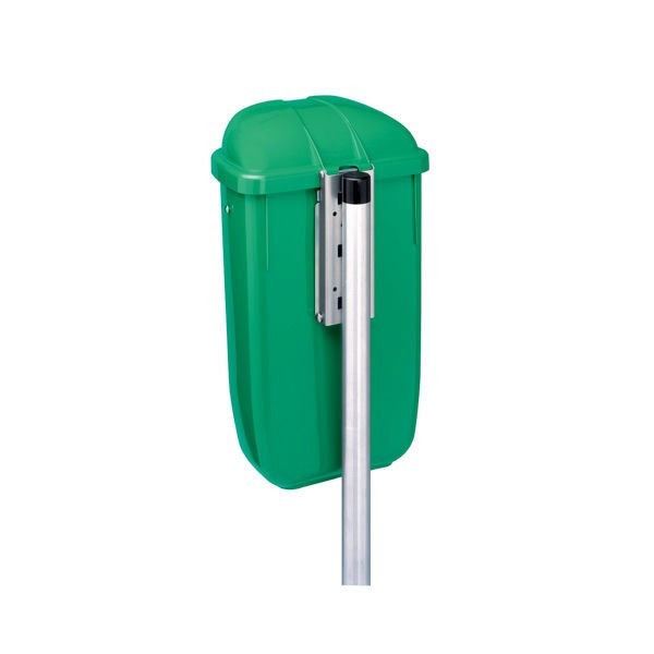 Corbeille plastique exterieure classic verte medial 50l_4