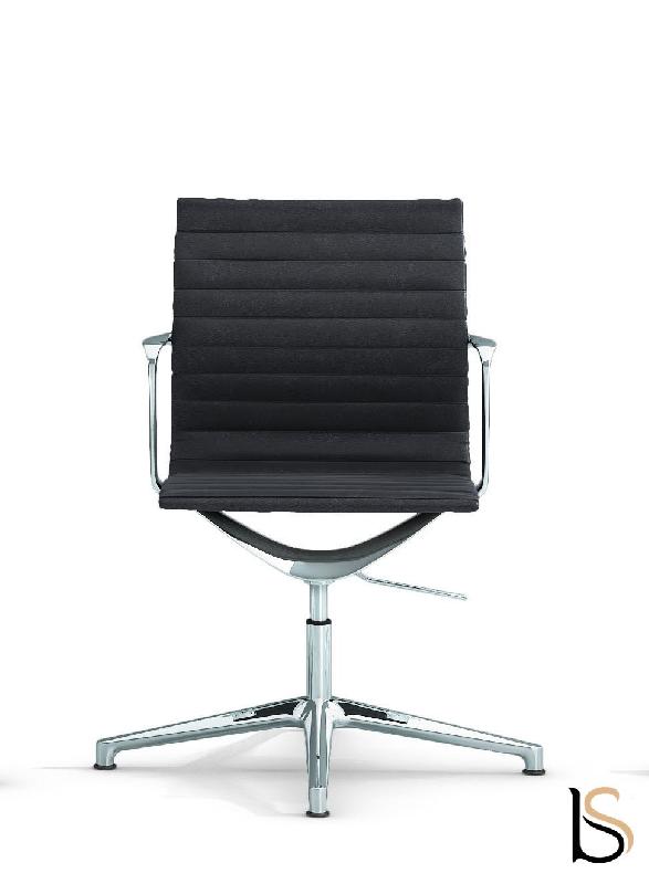 Siège de réunion design Evole - Mobel Linea - Noir_4