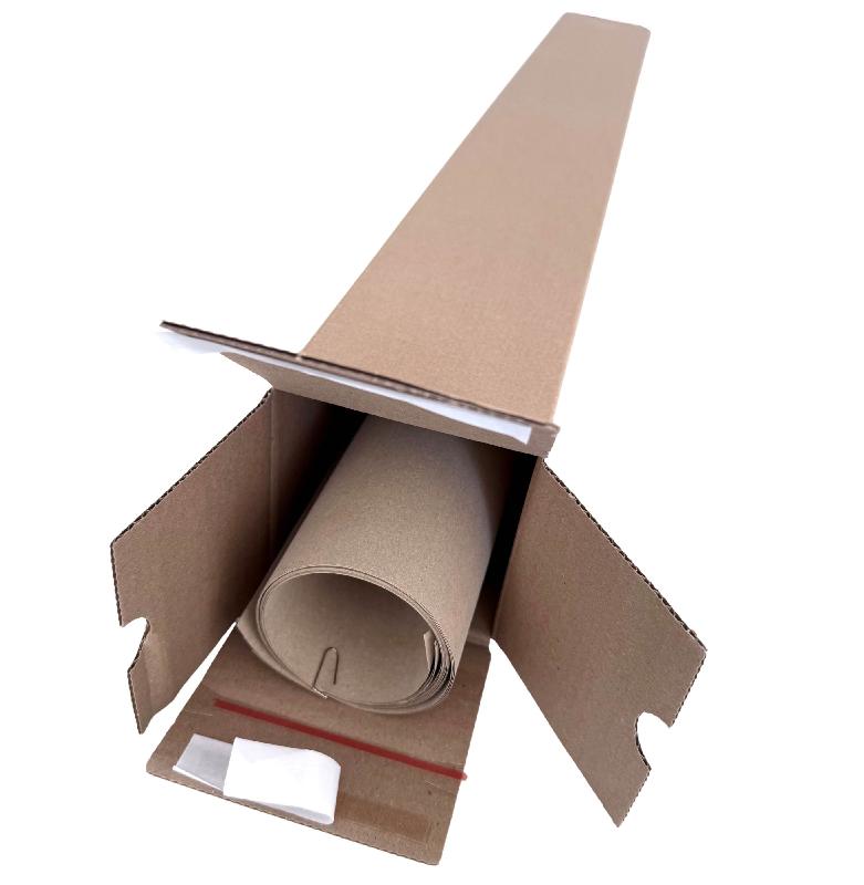 Tube carré bande adhésive - 150670 – 10,5 x 10,5 x 43,5 cm_4