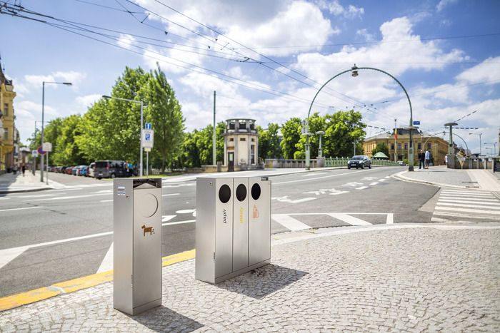 Cs110x - Poubelle publique MMCité 1 a.S. - Corps en acier galvanisé 32L, sans couvercle ni cendrier_4