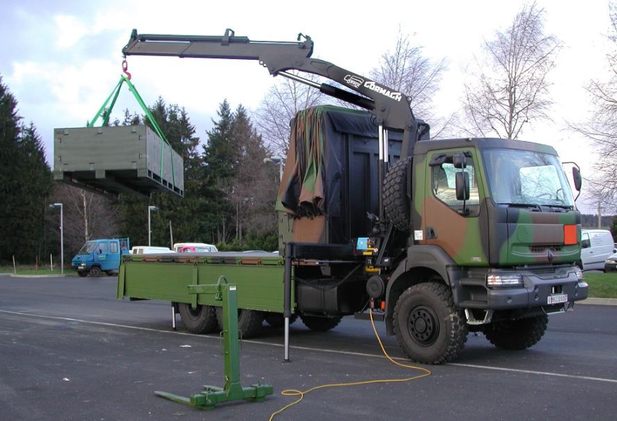 Série 16600E Grue Auxiliaire - Cormach - Pression 270 bar, 6180 mm et Capacité de 6700 kg_4