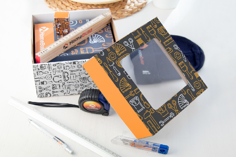 Boîte cadeaux - en carton ondulé imprimé couleur avec fenêtre - sur mesure - minimum 50 pièces_4