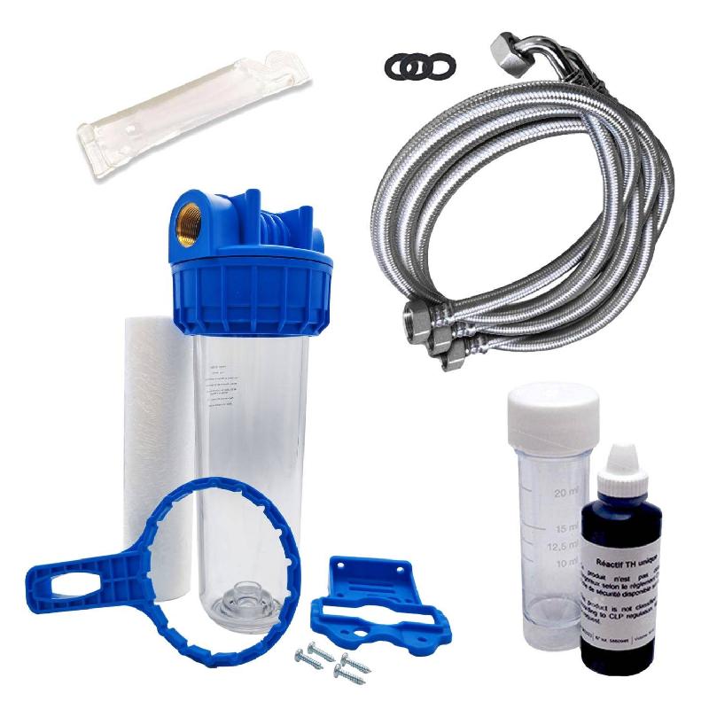 Adoucisseur d'eau 20l fleck 5600 sxt volumétrique  avec accessoires - fabriqué en france_4