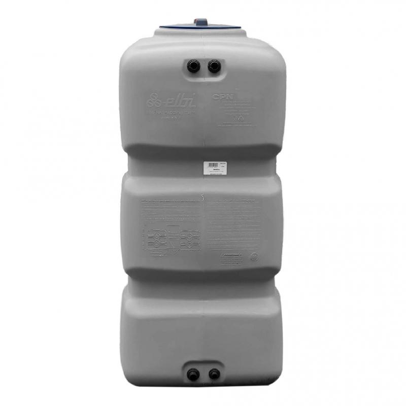 Cuve 1000l Aérienne De Récupération D'eau - Réservoir Compact Gris - Elbi Cpn1000_4