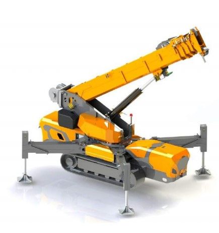 Spx1280 - mini grue - Jekko - capacité maximale 8000 kg - hauteur de travail 26,6 m_4