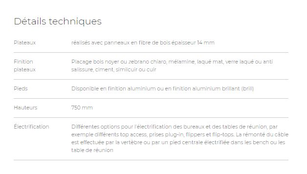 Han - Bureau de direction - Martex - Hauteur 750 mm - Style rigoureux et matériaux de qualité_4