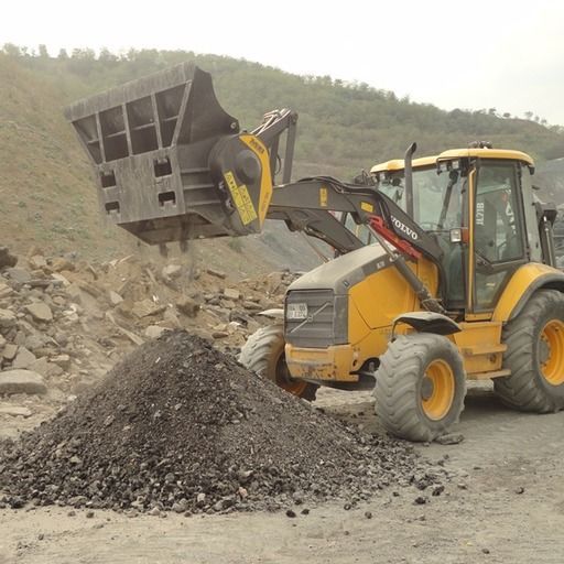 Godet concasseur MB-L200 S2 - pour pelles hydrauliques, tractopelles, chargeuses et mini-chargeuses - capacité 0,43 m³ - pour 6 à 17 tonnes_5