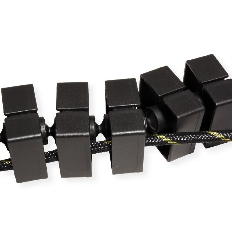 BACHMANN Kabelschlange® Quadro noir_4