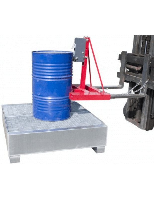 Pince à fût à manipulation verticale, prise latérale, automatique, 500 kg_4