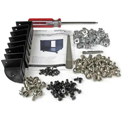 StarTech Rack 9U à  Chssis Ouvert avec Roulettes - Armoire_4