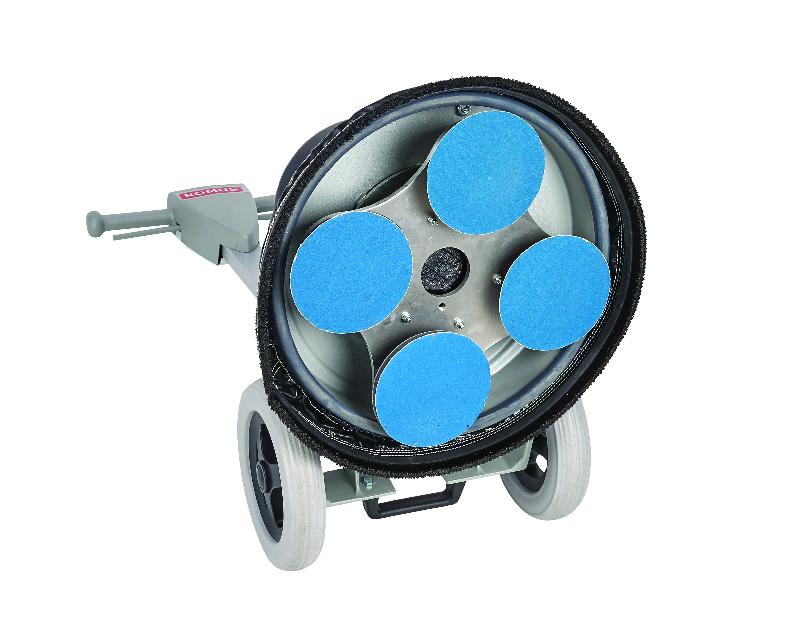 Monobrosse Quattro Boost - 2200W - 4 disques rotatifs à engrenage métallique - Parquet et sols béton_4