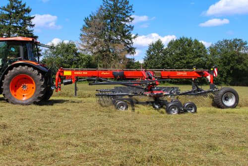 Andex 804 - Andaineur double rotor Vicon - Largeur de travail réglable de 7,00m à 9,00m_4