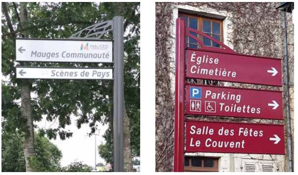 Panneau de signalisation design novateur et personnalisable - Gamme ARCHITEKT avec laquage sur demande_4