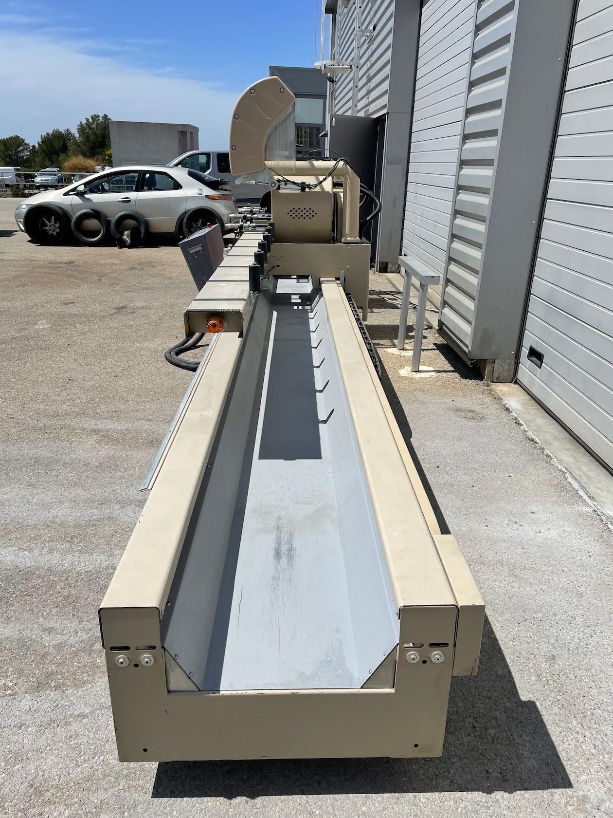 Tronçonneuse à double tête avec lame en widia Ø 500 mm, déplacement motorisé et inclinaison contrôlée électroniquement - Occasion - marque FOAM - type BLITZ 50 THETA B_4