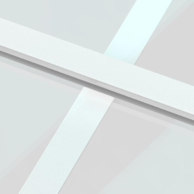 Vidaxl porte coulissante blanc 76x205 cm verre trempé aluminium 155216_4