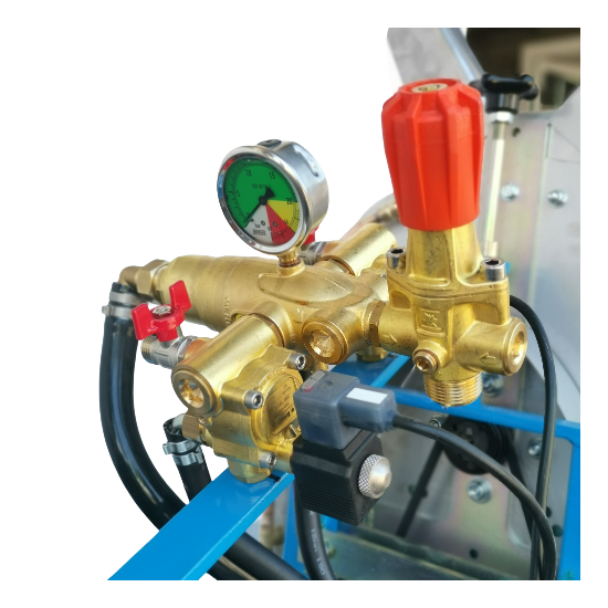 Atomiseur viticole à moteur auxiliaire de 100 à 200 litres, idéal pour passer dans les rangées de vignes étroites - VICH_4