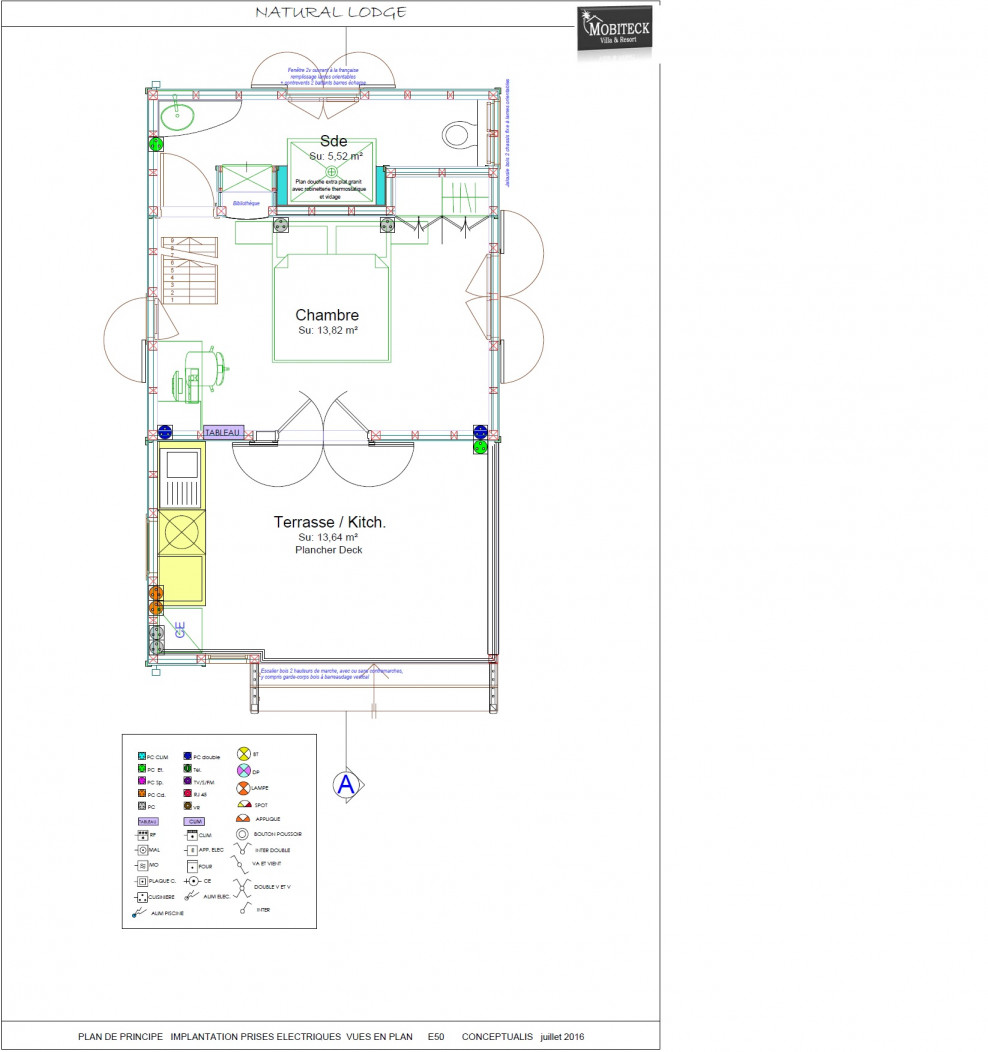 Construction en bois Natural Lodge B3 adaptée pour les climats tropicaux