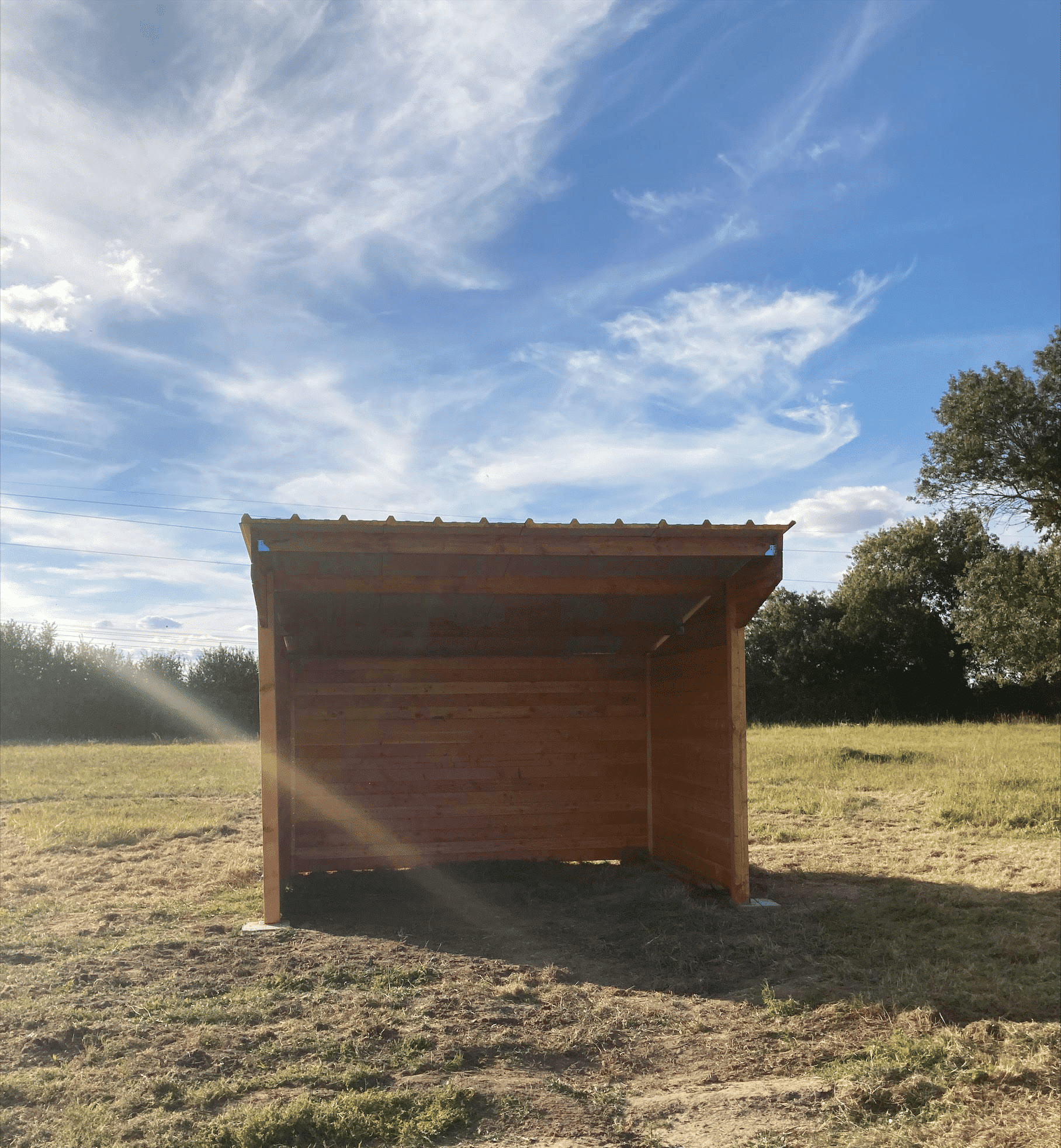 Abri de prairie  en bois douglas - ABR001_4