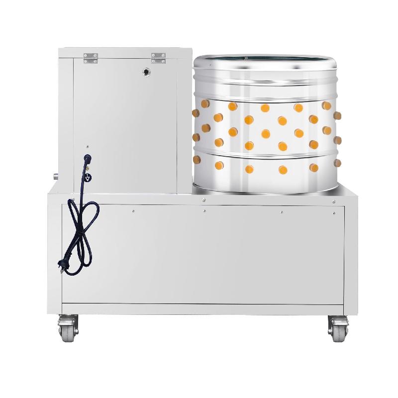 Plumeuse et bouilloire 2 en 1 pour volailles tambour 55cm | GRMWX55_4