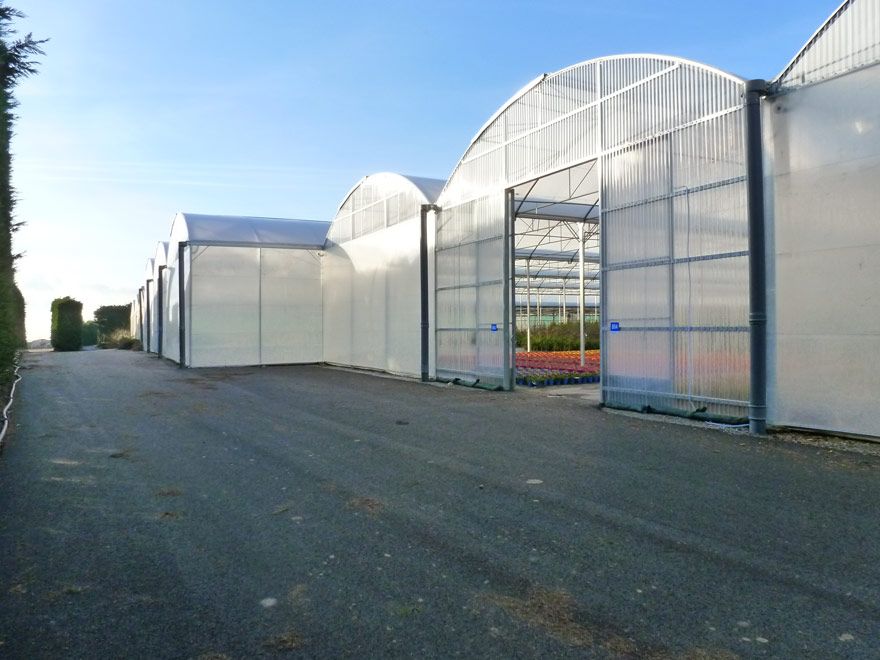 Serre chapelle résistante à la corrosion avec grande longévité
