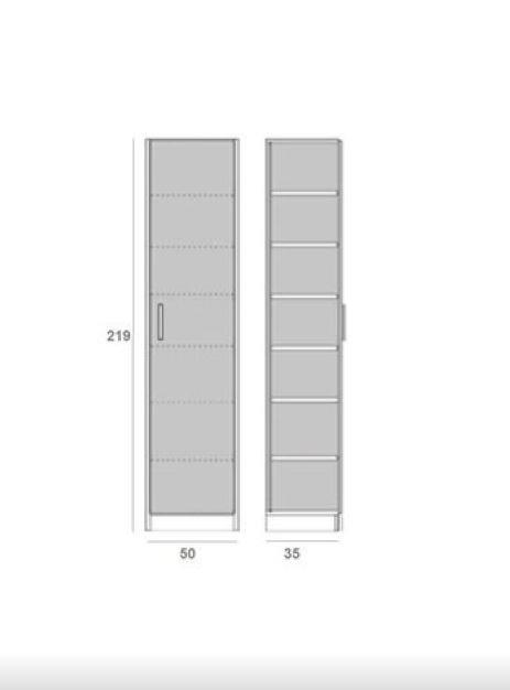 Composition angle lit escamotable chêne Dynamo Sofa - Canapé intégré gris - 90x200 cm - 301x100 cm_4