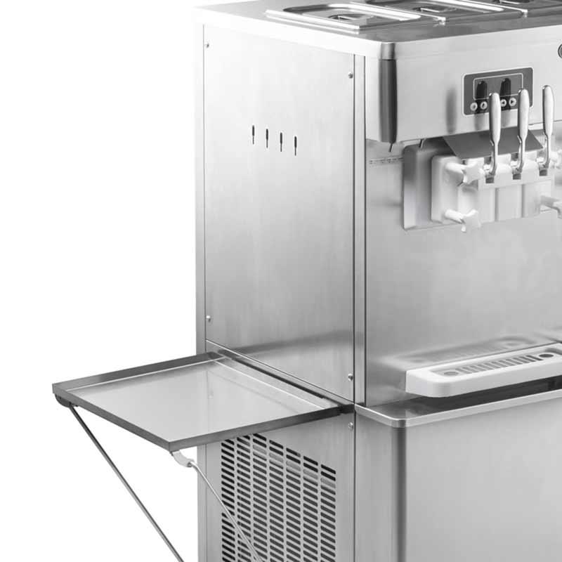 Machine à Glace Italienne 4 parfums + 2 mix - 70 L/h - refroidissement à air - 5,4kW_4