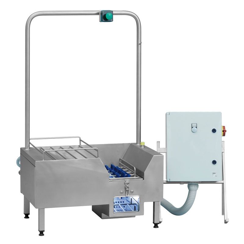 Lave-semelles HUMIDE 800 avec armoire murale et régulation d'eau intégrée