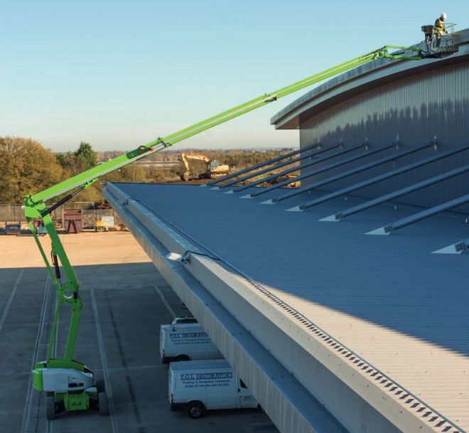 Hr28 4x4 nacelle élévatrice automotrice articulée - niftylift - hauteur de travail 28m_4