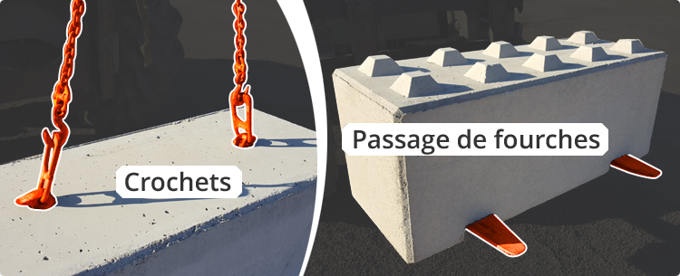Murs de soutènement modulaires en béton auto-stable