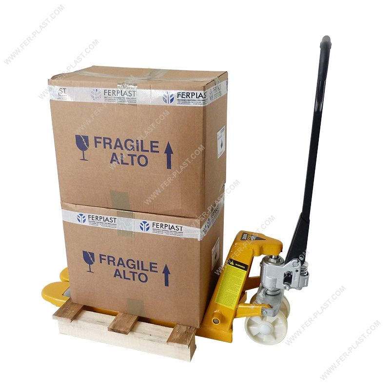 FPBFZ 20 W 320 - Transpalette manuel étroit - Ferplast - capacité 2000 kg - fourches 320 mm_4