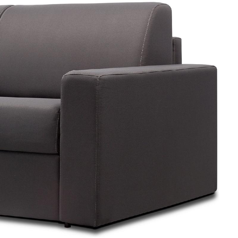 Canapé convertible Midnight Express 120 cm - Matelas 16 cm - Tissu Neo anthracite - Fabrication italienne_4