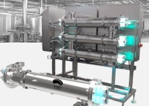 Stérilisateur et pasteurisateur UV industriel pour l'eau et les liquides alimentaires_0
