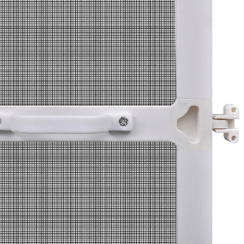 Vidaxl moustiquaire blanche à charnière pour portes 120 x 240 cm 141565_4