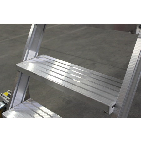 Passerelle industrielle roulante double RID - 3 marches - Ref. RID0833_4