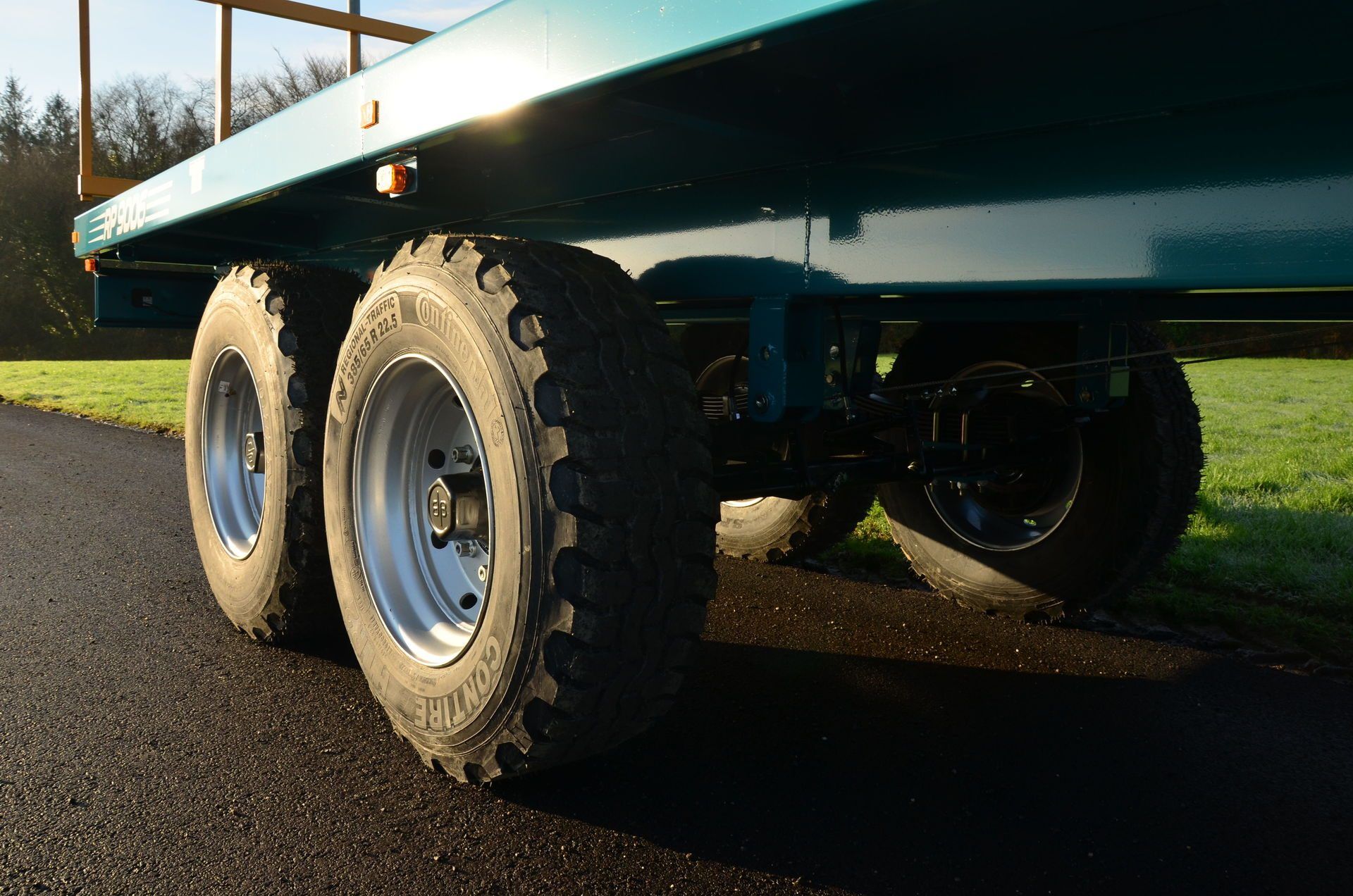 Remorque plateau agricole CH 10006 - Golpais - 10m de longueur de caisse - PTAC 19500 kg - 3 essieux demi-tandem_4