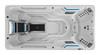 Systèmes de fitness E500 - spa de nage 4,6m avec turbine Endless Pools et tapis de course immergé_4