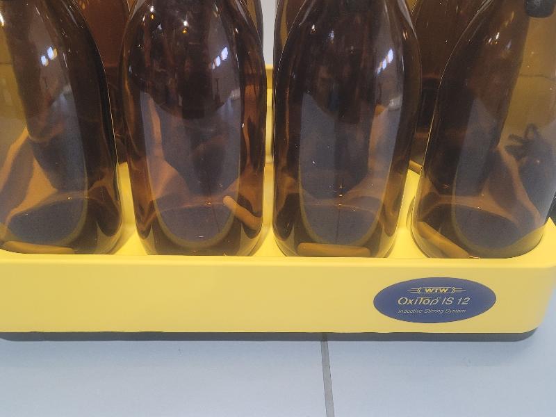 Mesure de la DBO DBO-mètre OxiTop control 12 IR avec controleur OC 100 WTW_4